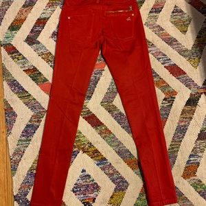 DL1961 Red Jeans Size Four